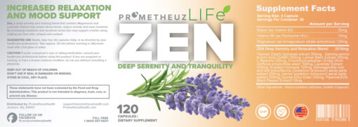 Zen Deep Serenity and Tranquility Capsules