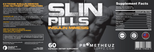 Slin Pills - Insulin Mimesis